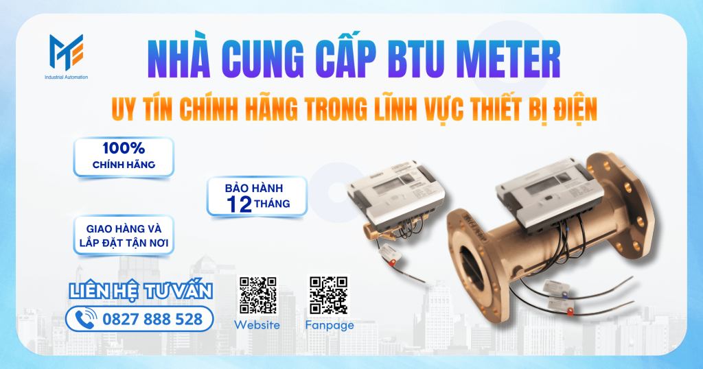 Mạnh Tùng nhà cung cấp BTU Meter uy tín chính hãng hàng đầu Việt Nam