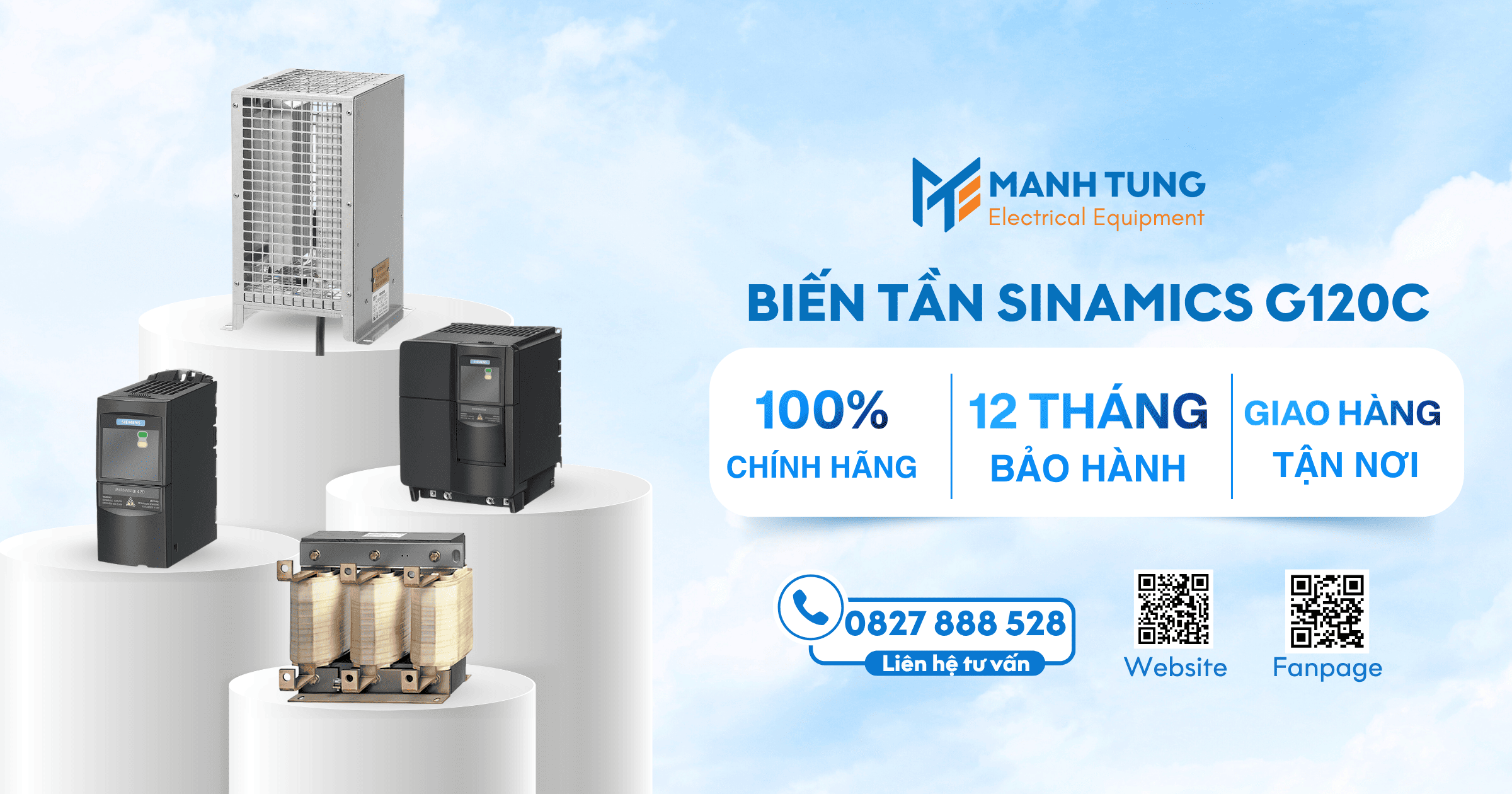Mạnh Tùng nhà cung cấp SINAMICS MM420 uy tín chính hãng