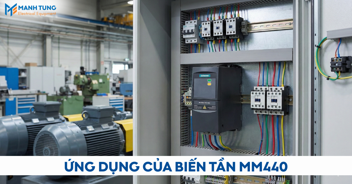 Ứng dụng của biến tần MM440