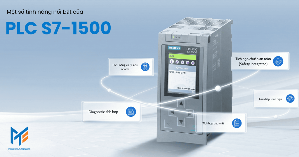 Một số tính năng nổi bật của PLC S7-1500