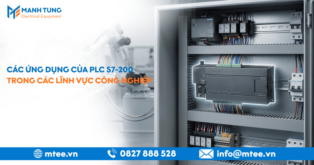 Các ứng dụng của PLC S7-200 trong các lĩnh vực công nghiệp