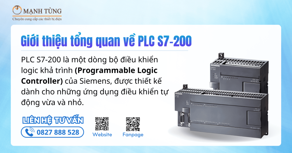 Giới thiệu tổng quan về PLC S7-200