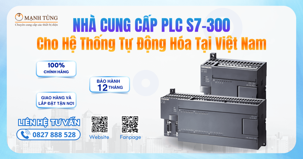 Mạnh Tùng nhà cung cấp PLC S7-200 uy tín chính hãng