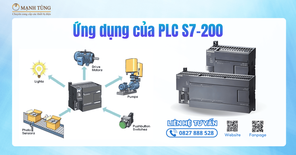 Ứng dụng của PLC S7-200