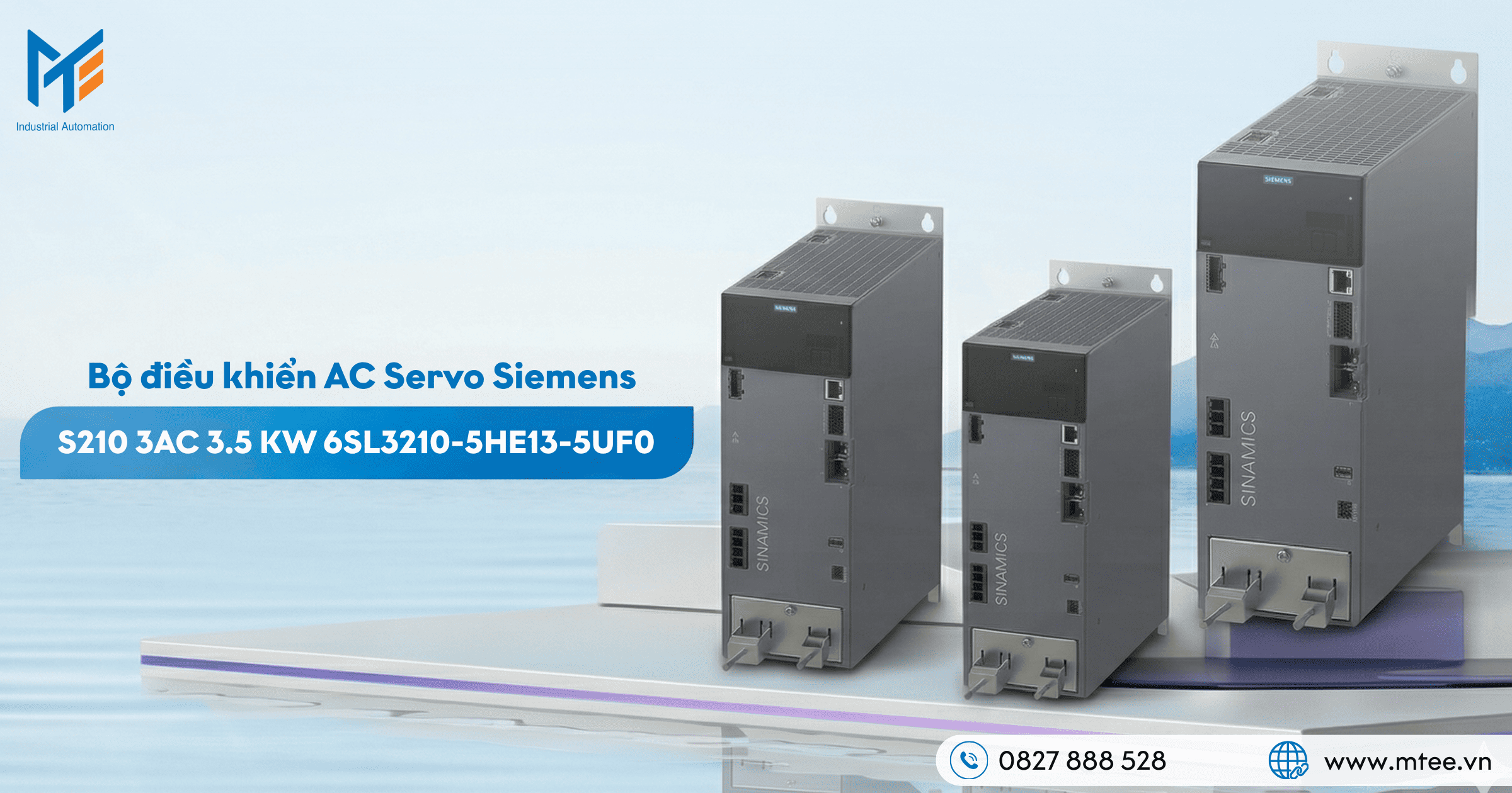 Bộ điều khiển AC Servo Siemens S210 3AC 3.5 KW 6SL3210-5HE13-5UF0
