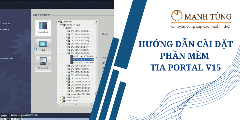 HƯỚNG DẪN CÀI ĐẶT PHẦN MỀM TIA PORTAL V15