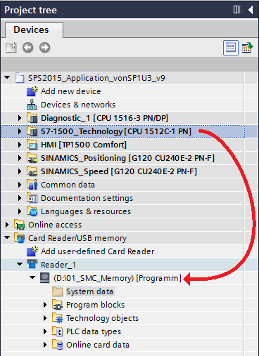 Kéo và thả toàn bộ CPU vào đường dẫn "(D:\01_SMC_Memory)"