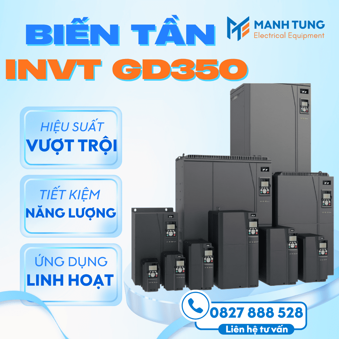 Giới thiệu vài nét về biến tần INVT GD350