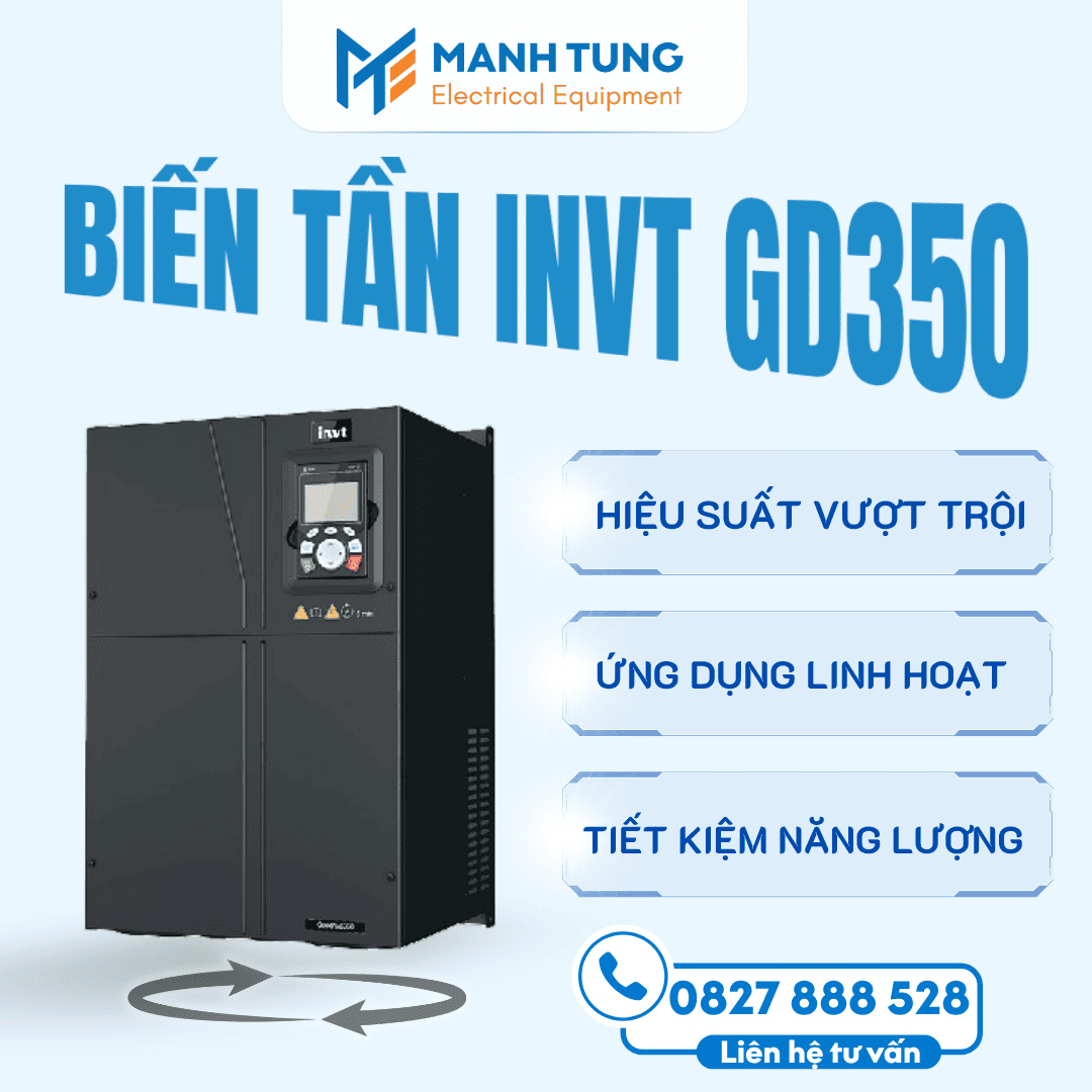 Lợi ích của biến tần INVT GD350