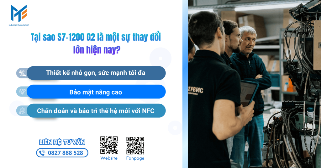Tại sao S7-1200 G2 là một sự thay đổi lớn hiện nay?