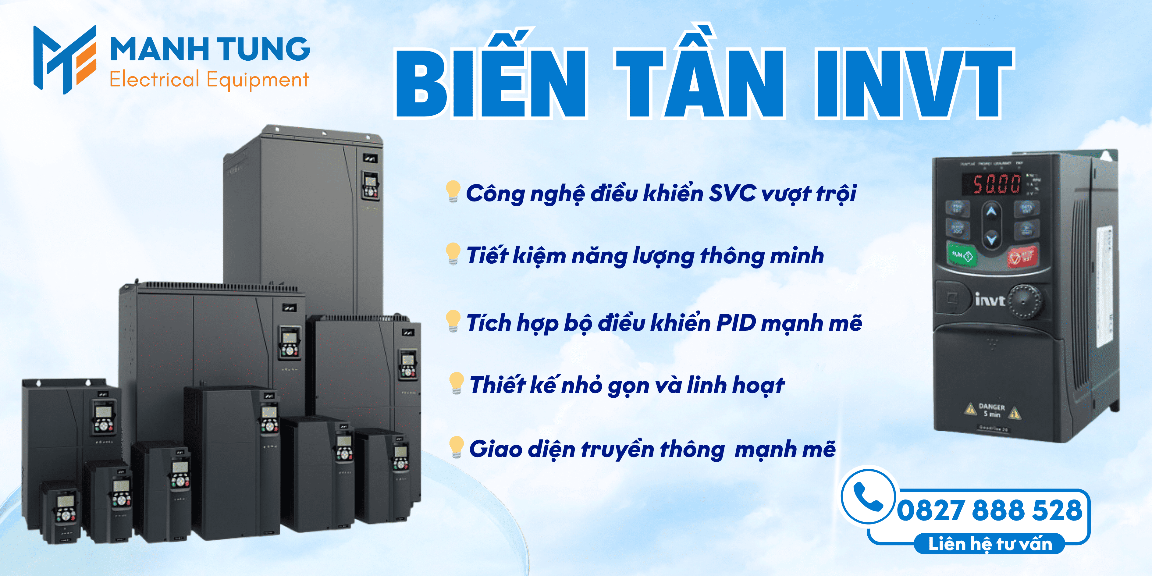 Tính  năng nổi bật của biến tần INVT GD20