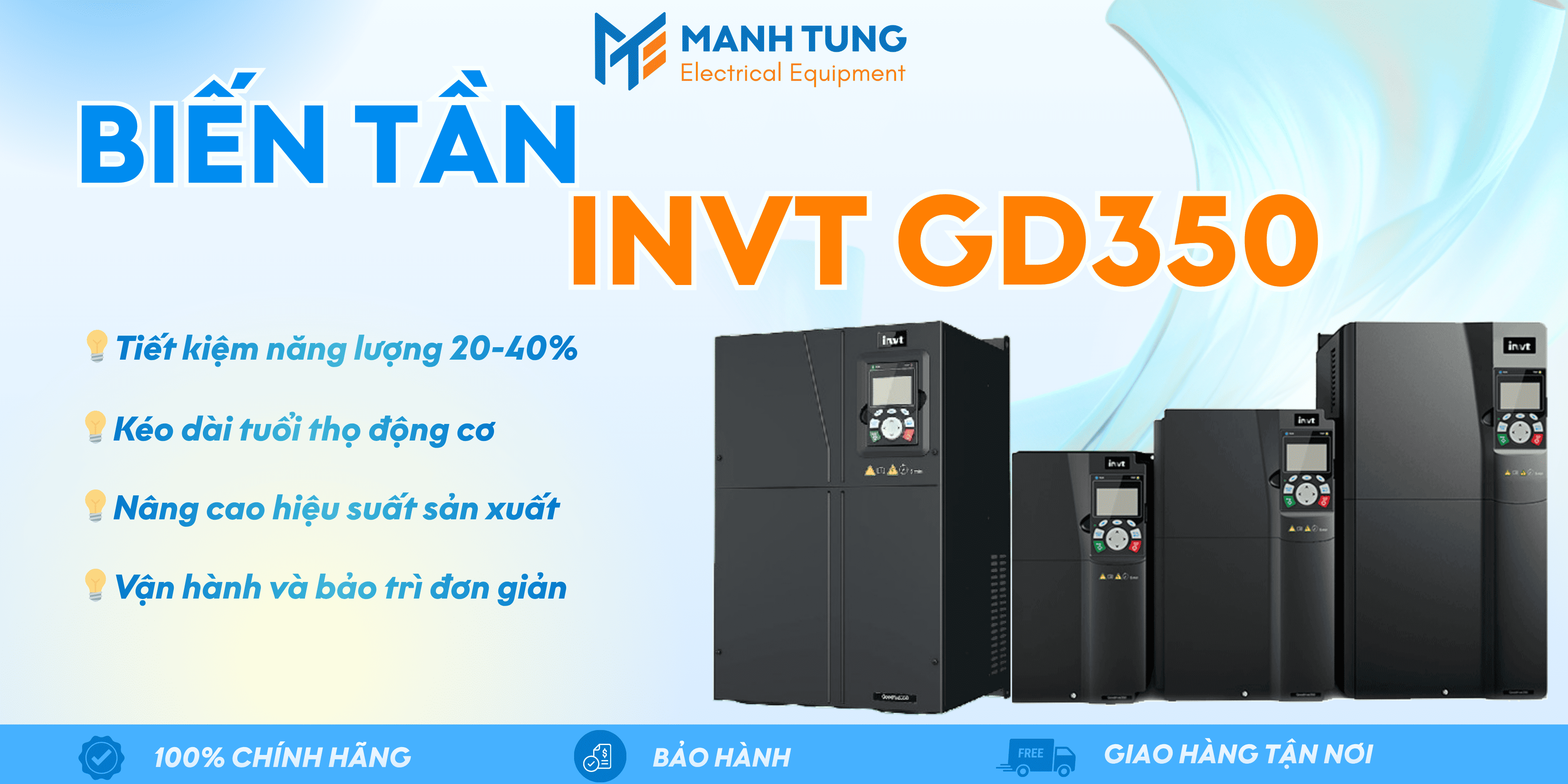Tính năng nổi bật của biến tần INVT GD350