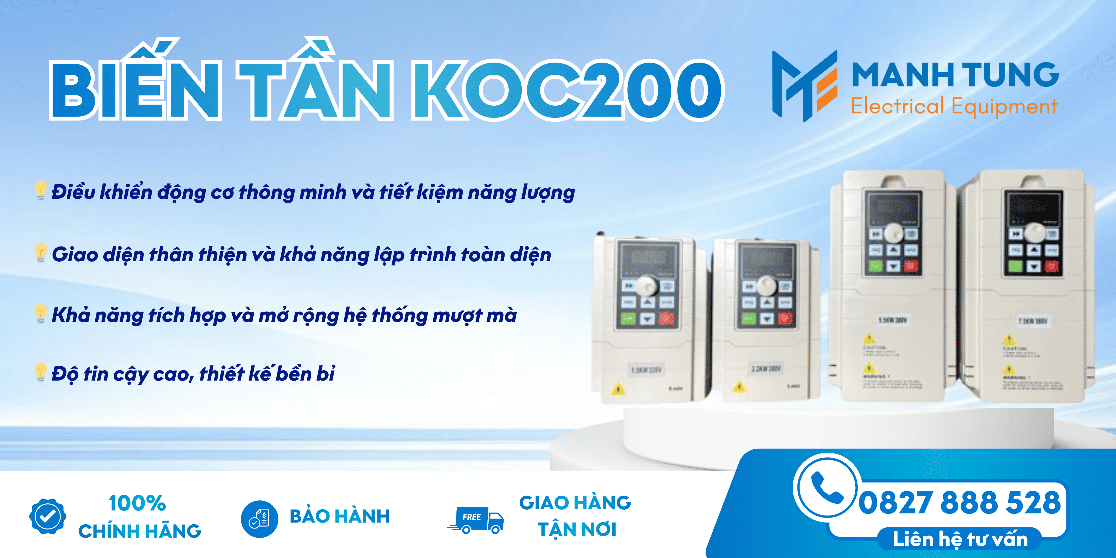Tính năng nổi bật của biến tần KOC200
