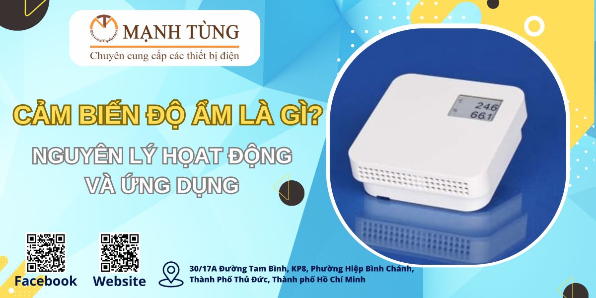 Cảm biến độ ẩm là gì Nguyên lý hoạt động và ứng dụng