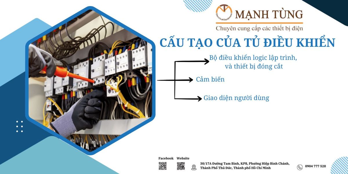 Cấu tạo của tủ điều khiển