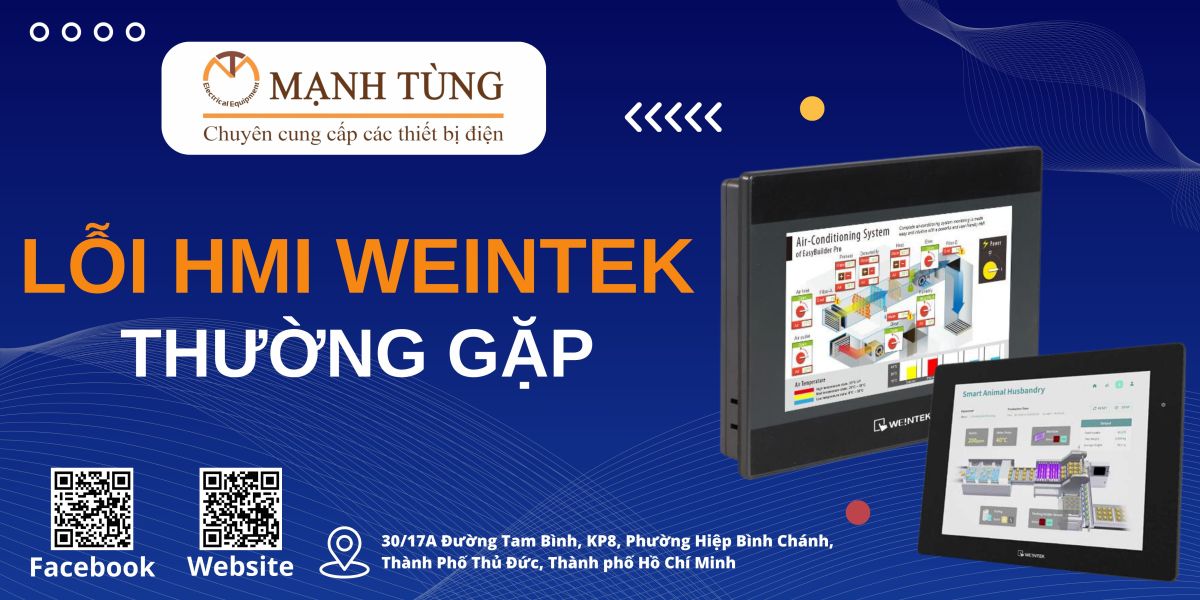Lỗi HMI Weintek