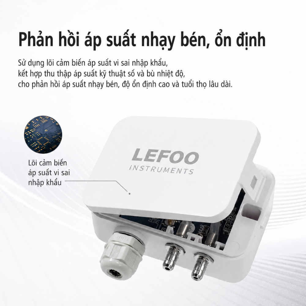 Lõi cảm biến chênh lệch áp suất thấp LFM108