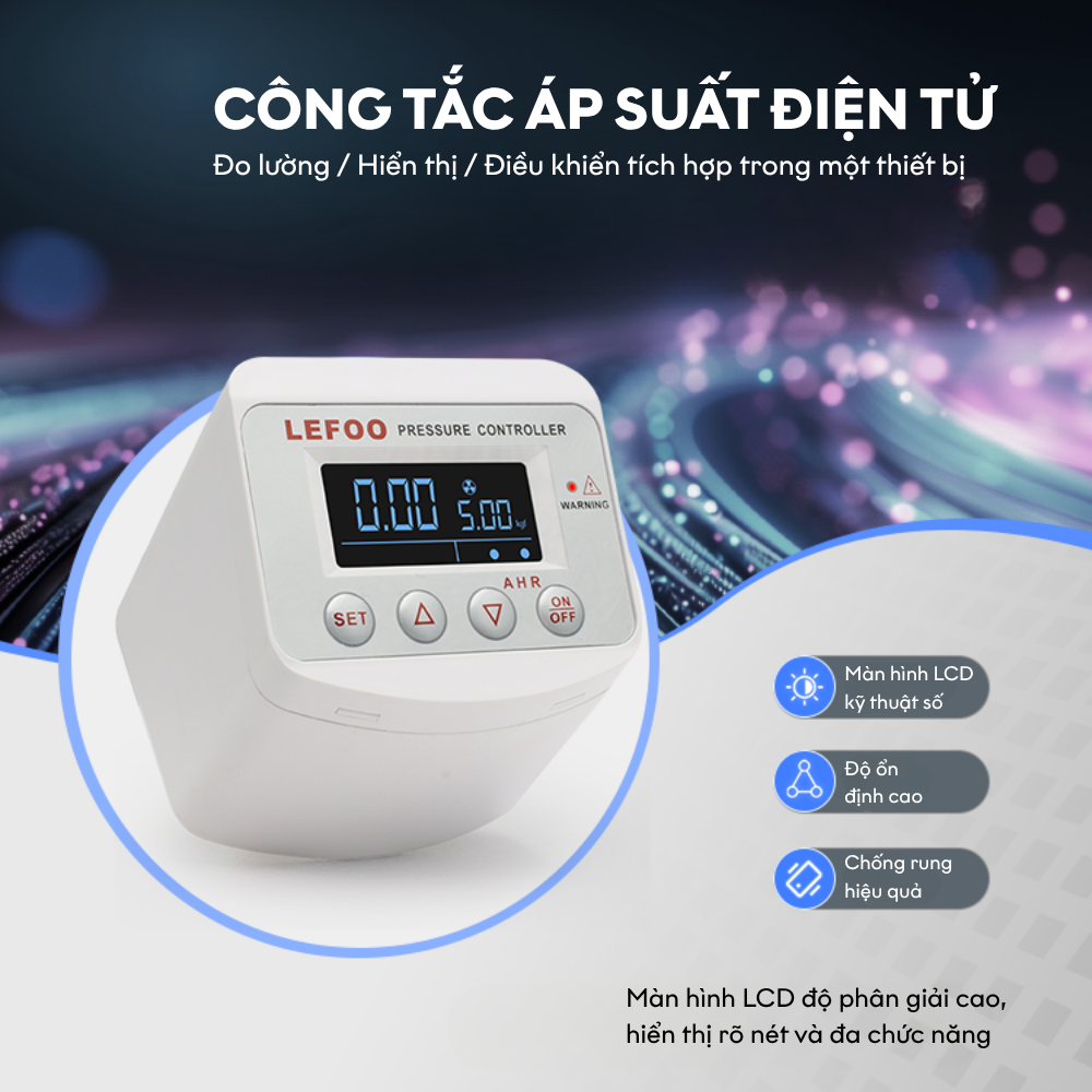Bộ điều khiển áp suất Lefoo LFDS63
