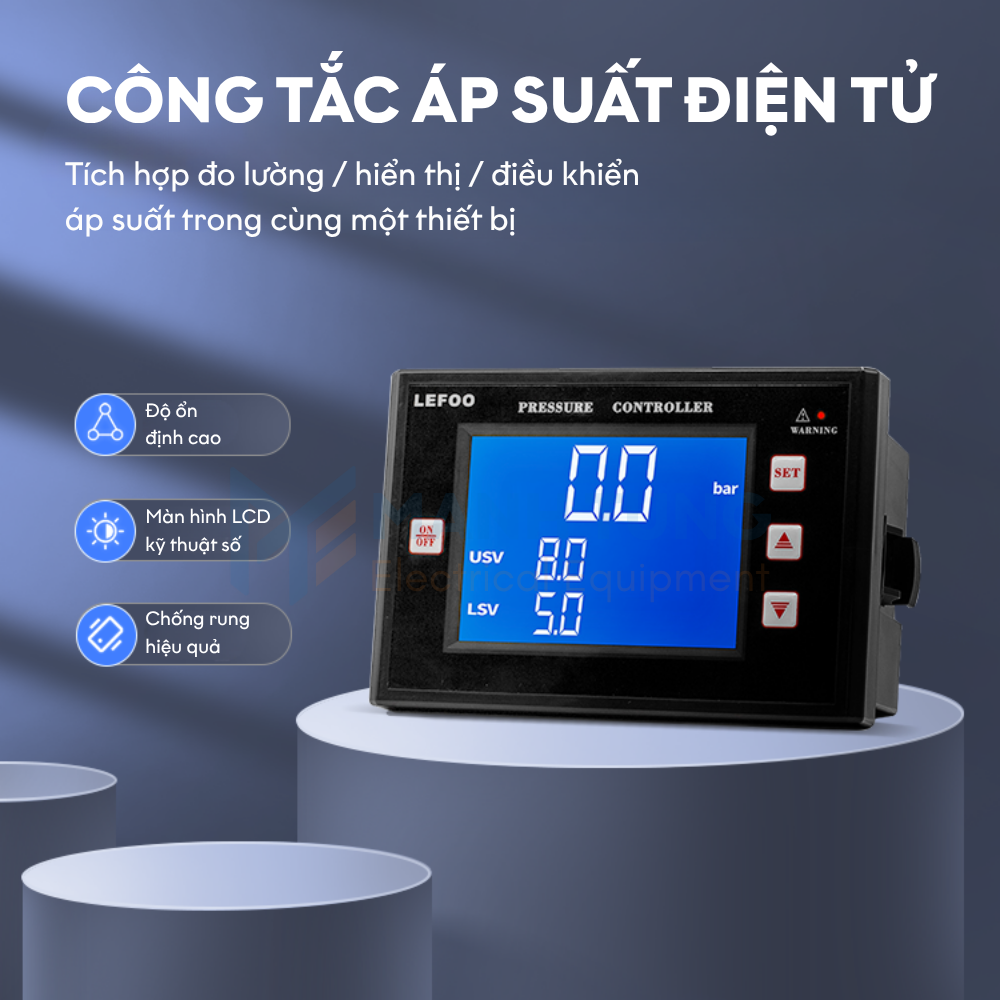 Bộ điều khiển công tắc áp suất Lefoo LFDS65