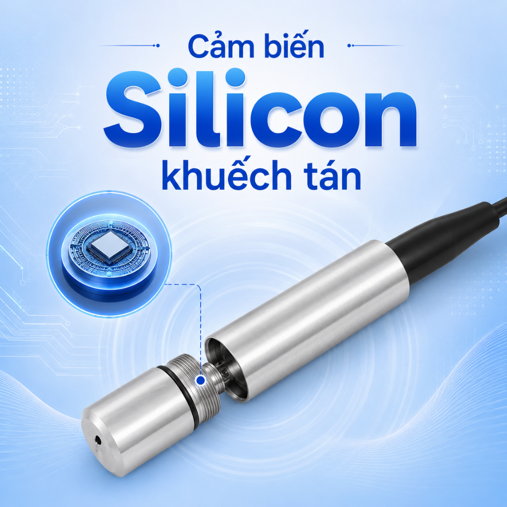 Cảm biến Silicon khuếch tán