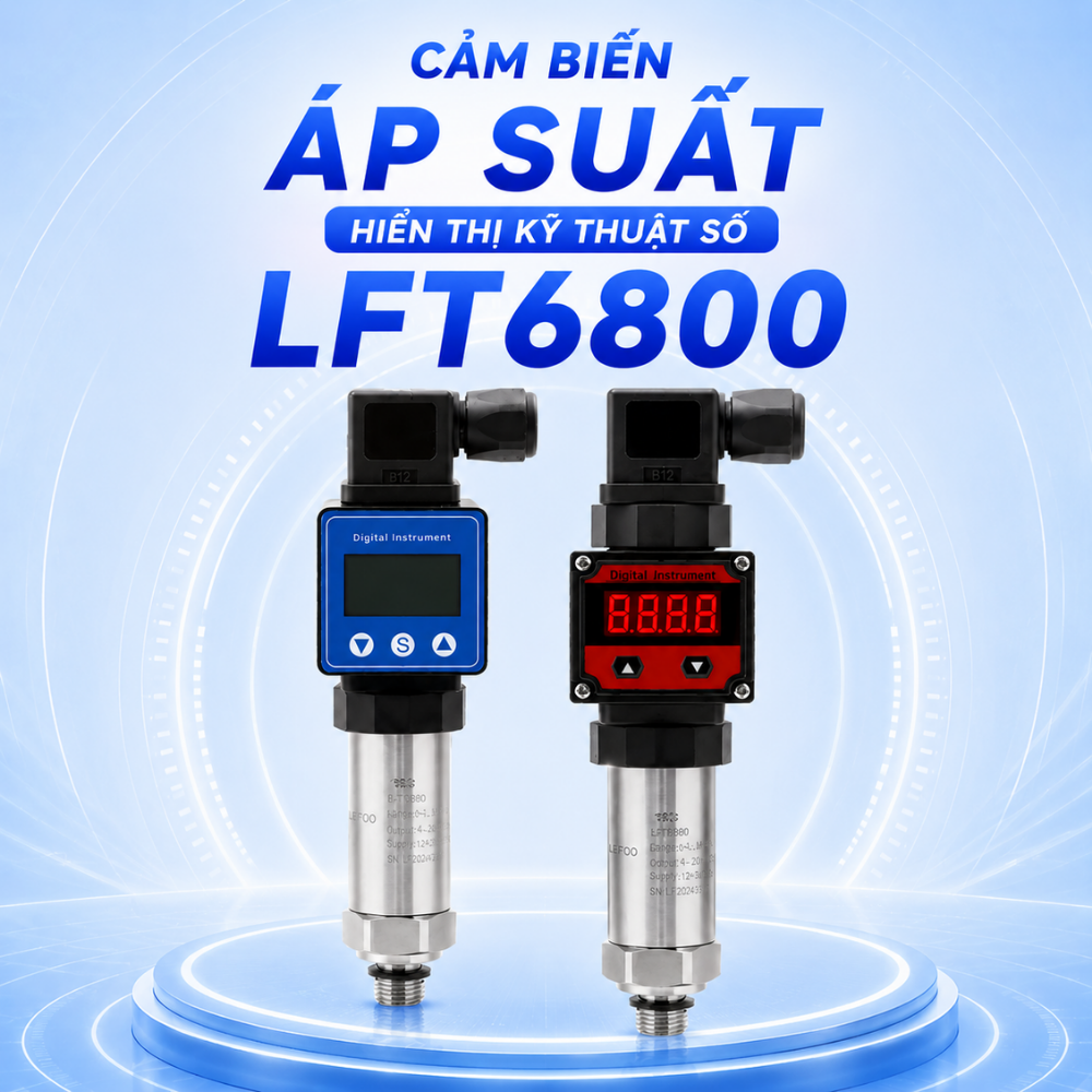 Cảm biến áp suất hiển thị kỹ thuật số LFT6800