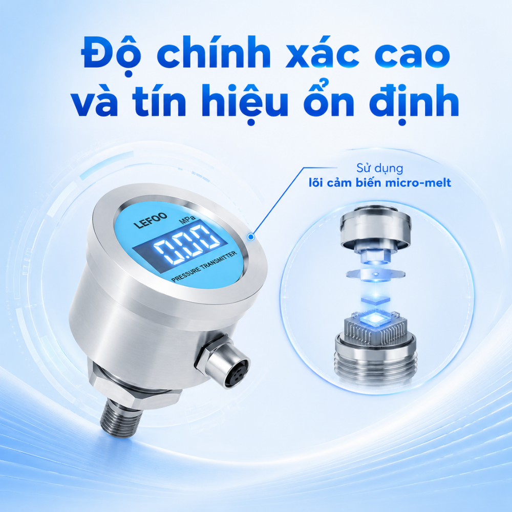 Độ chính xác cao và tín hiệu ổn định