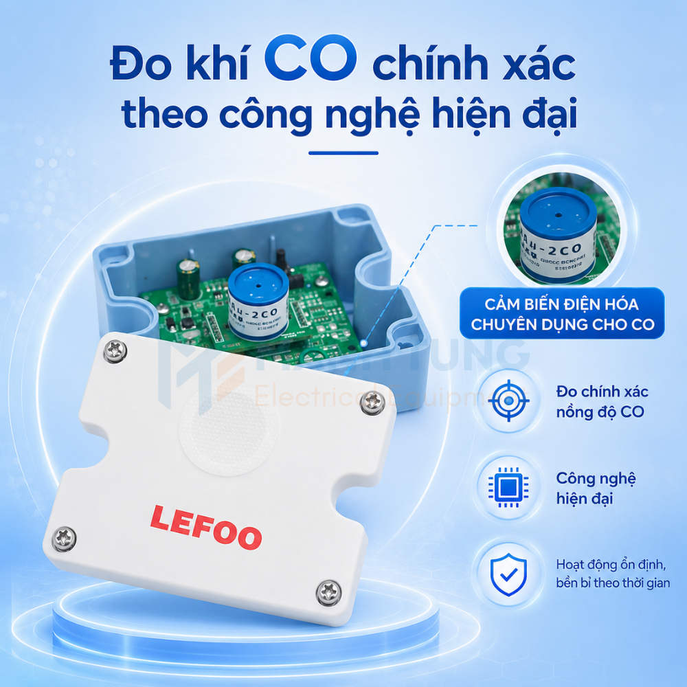 Đo khí CO chính xác theo công nghệ hiện đại