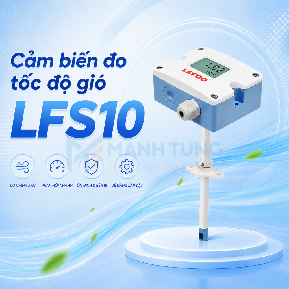 Giới thiệu Cảm biến đo tốc độ gió LFS10