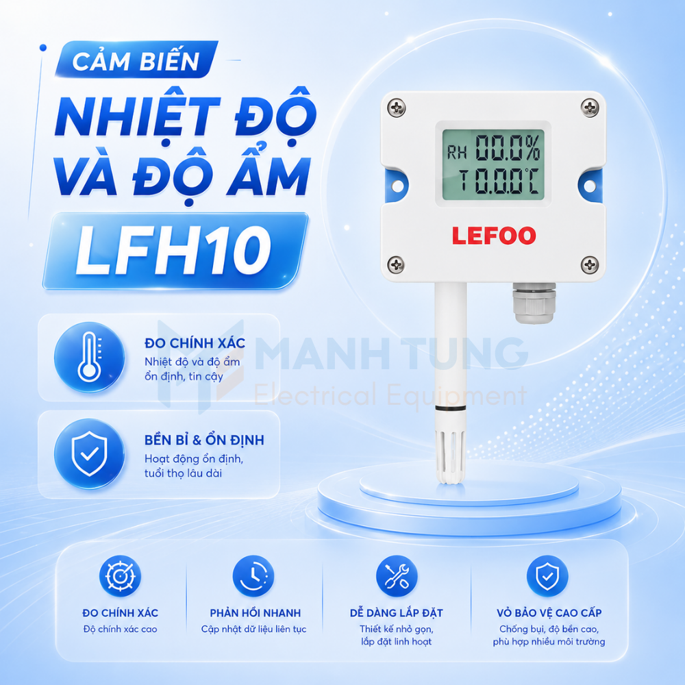 Giới thiệu Cảm biến nhiệt độ và độ ẩm LFH10