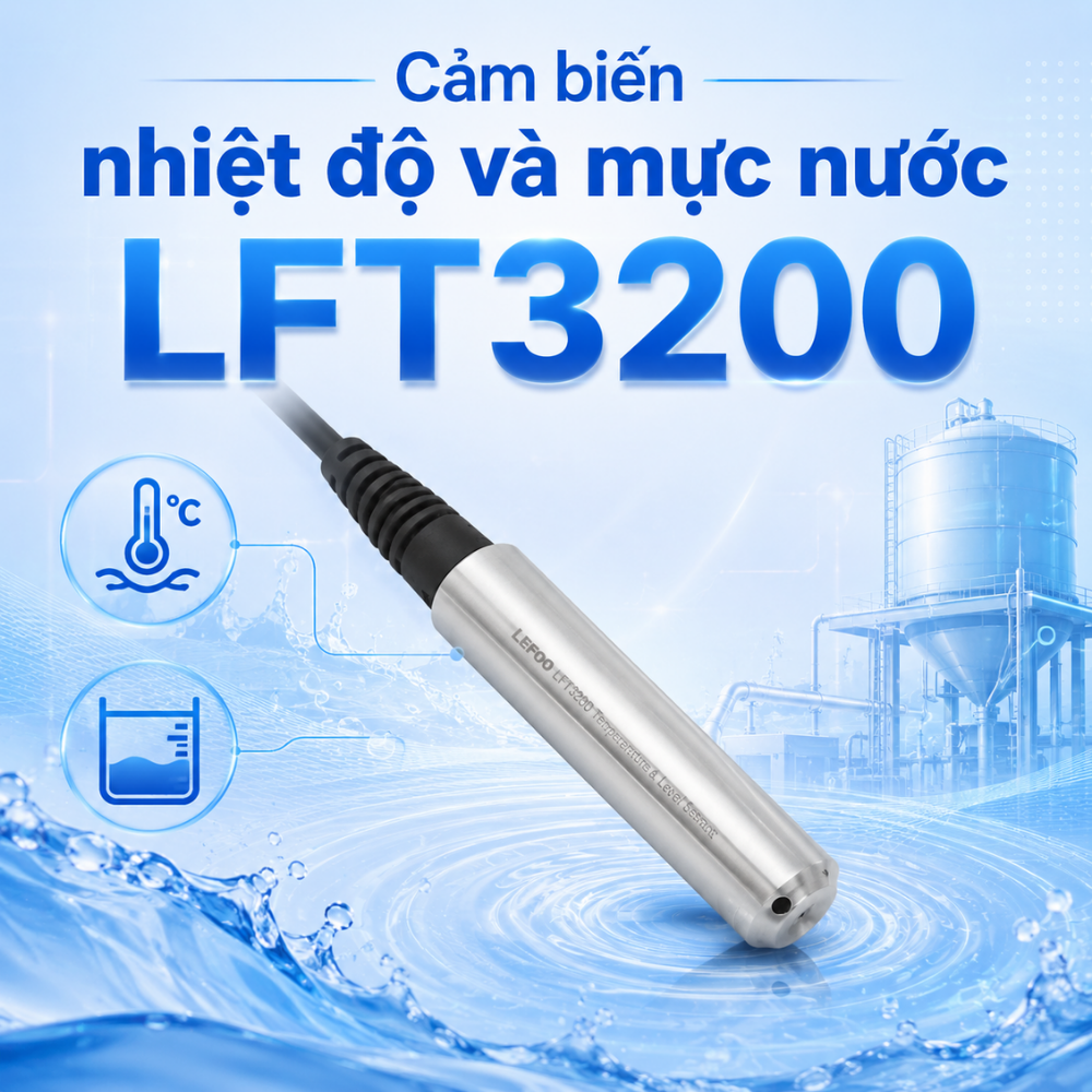 Giới thiệu Cảm biến nhiệt độ và mực nước LFT3200