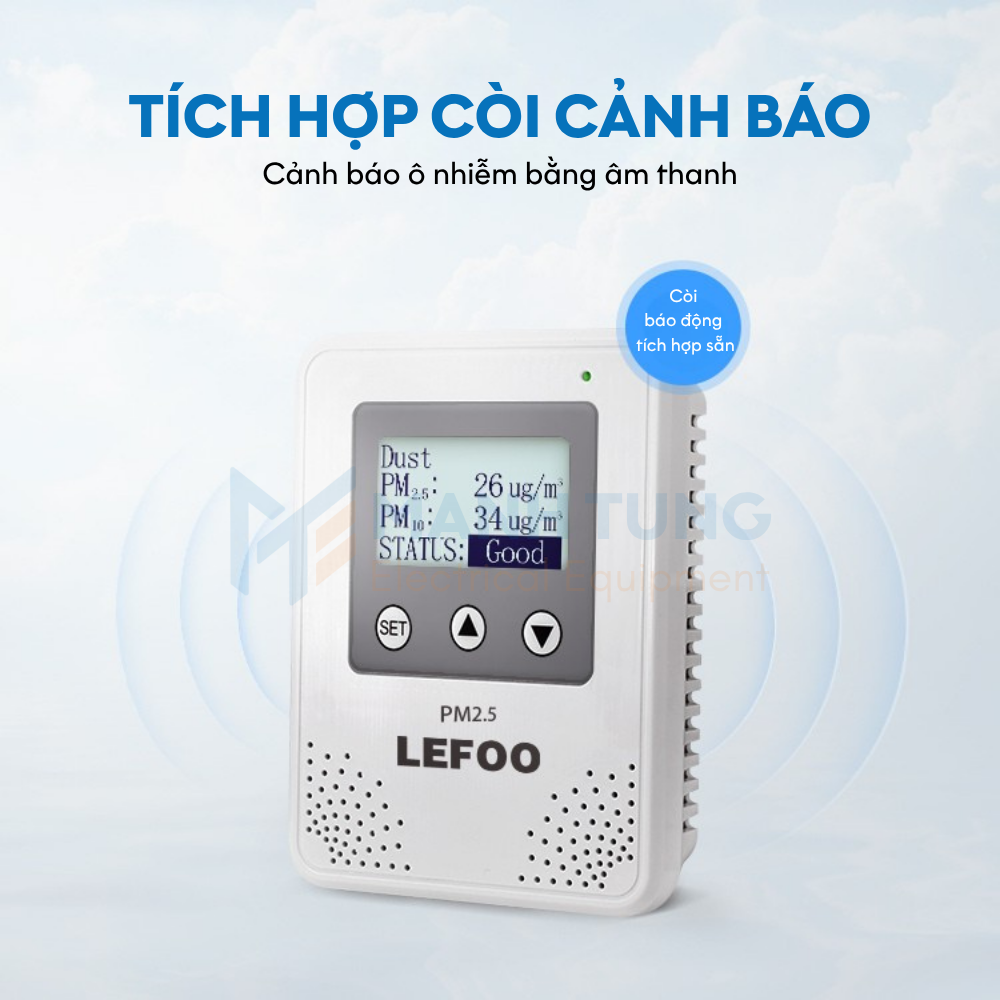 Tích hợp còi cảnh báo