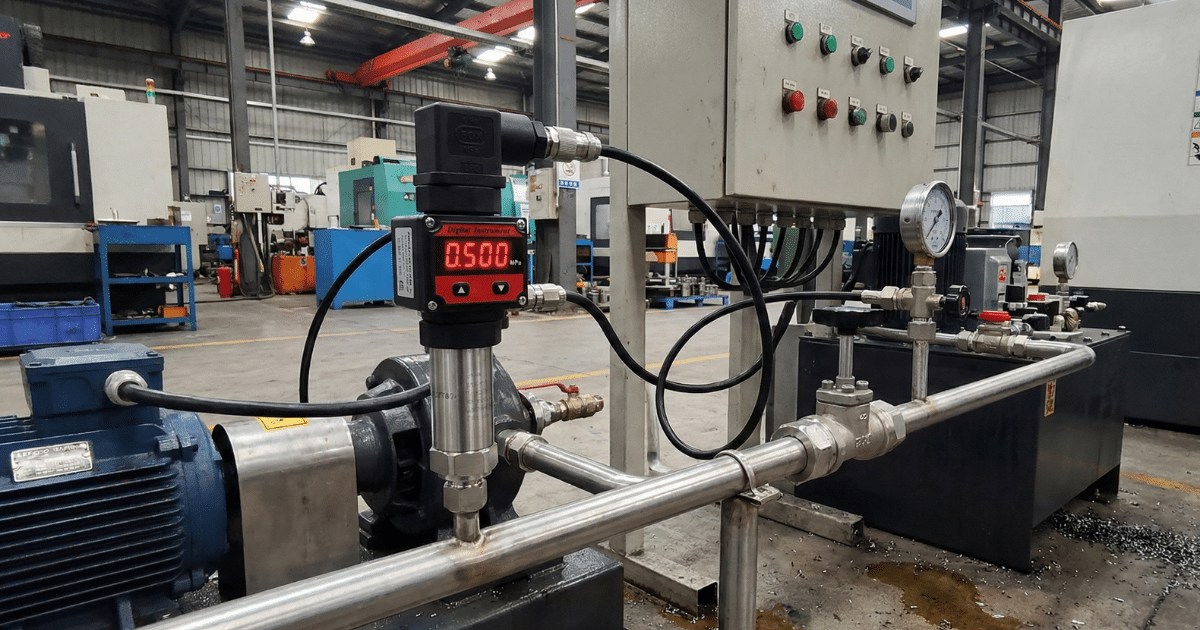 Ứng dụng Cảm biến áp suất hiển thị kỹ thuật số LFT6800