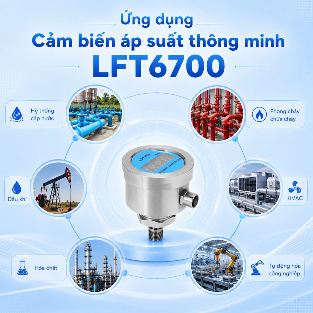 Ứng dụng Cảm biến áp suất thông minh LFT6700