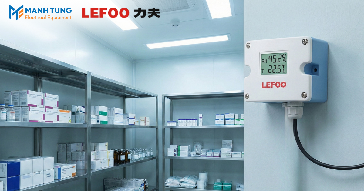 Ứng dụng Cảm biến nhiệt độ và độ ẩm LFH10