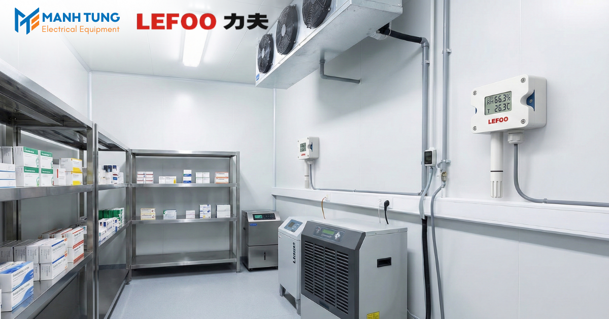 Ứng dụng Cảm biến nhiệt độ và độ ẩm LFH10A