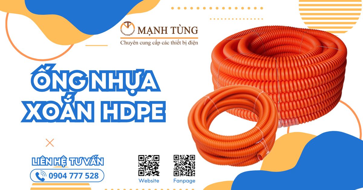 ỐNG NHỰA XOĂN HDPE