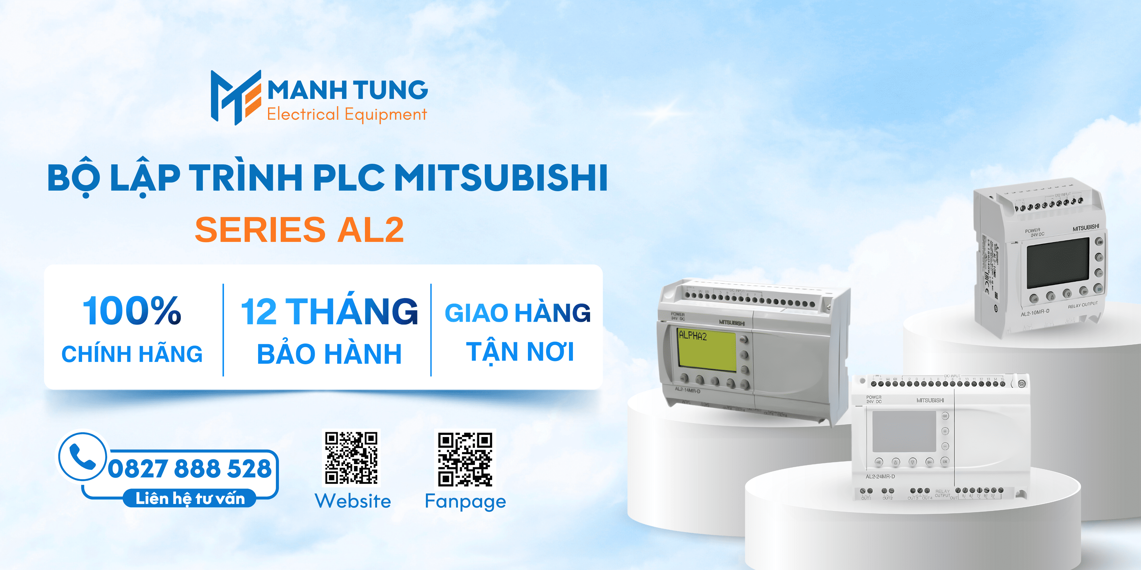 Mạnh Tùng nhà cung cấp bộ lập trình PLC Mitsubishi Series AL2 uy tín chính hãng