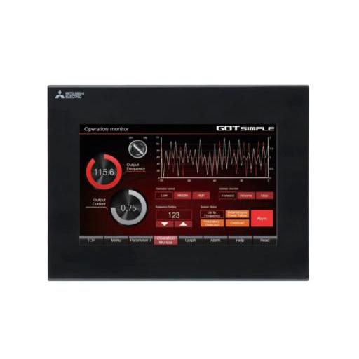 Màn hình HMI Mitsubishi GS2107-WTBD-N 7 inch 24 V DC
