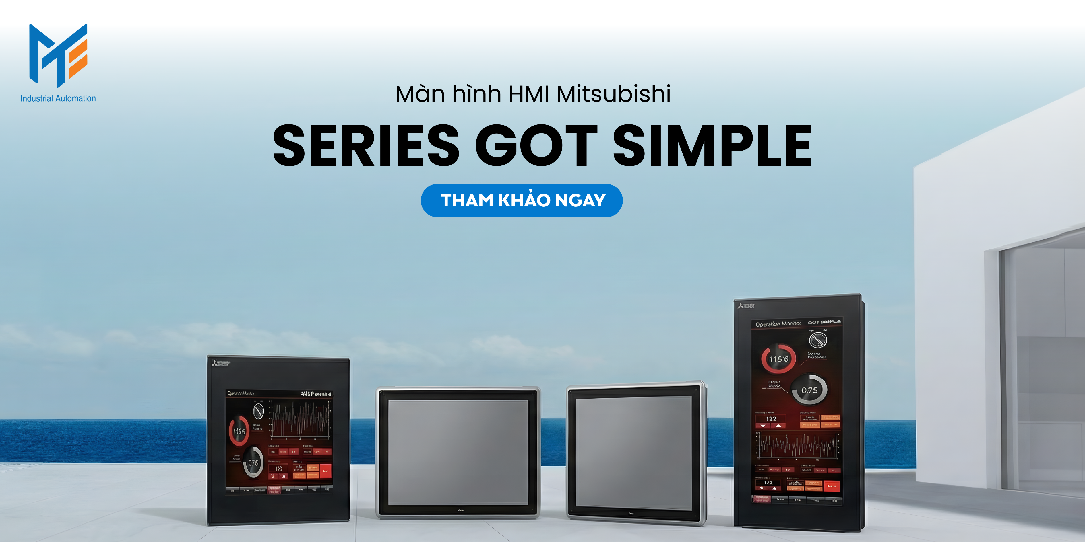 Màn hình HMI Mitsubishi series GOT SIMPLE