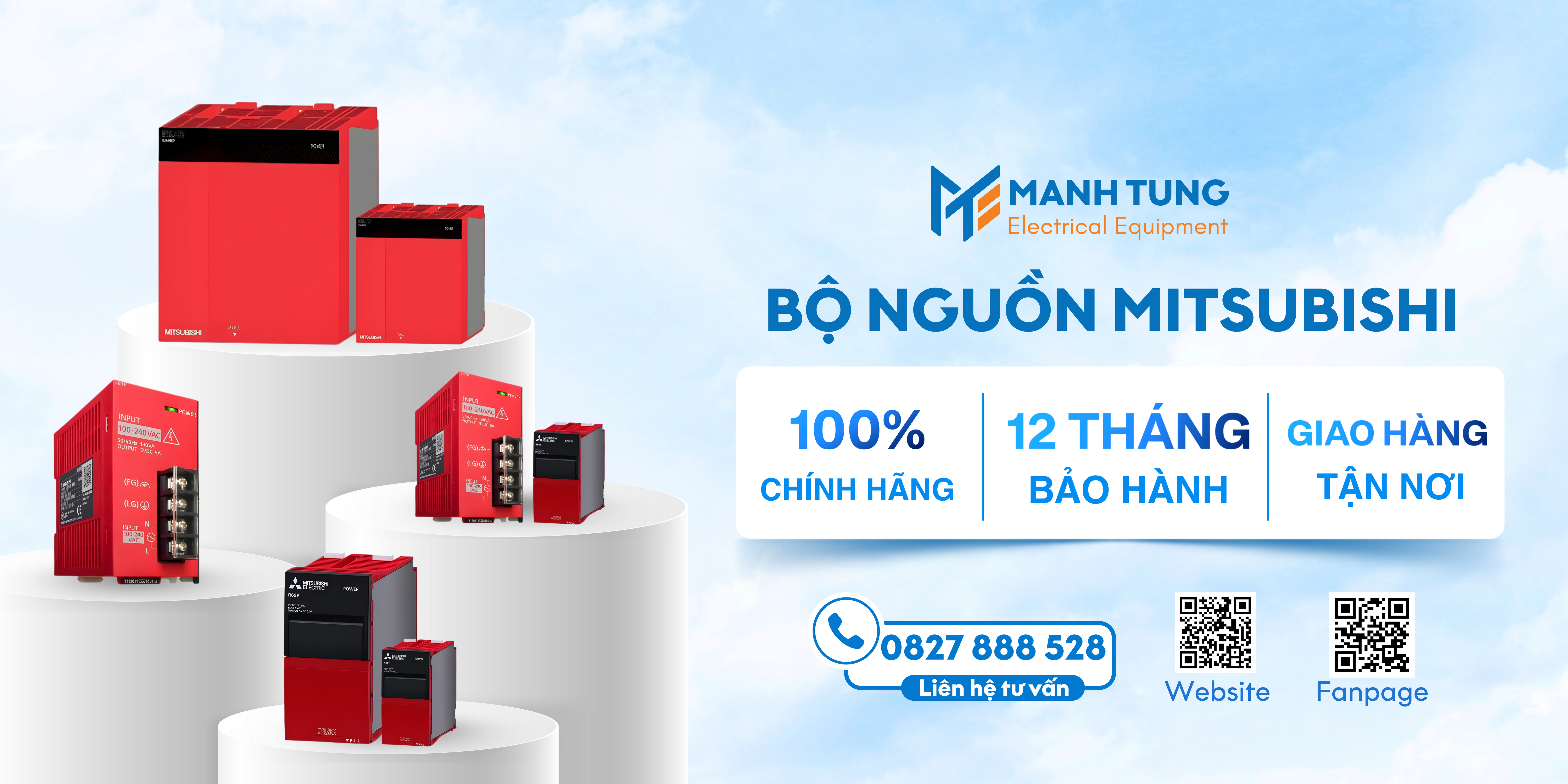 Mạnh Tùng nhà cung cấp bộ nguồn Mitsubishi uy tín chính hãng