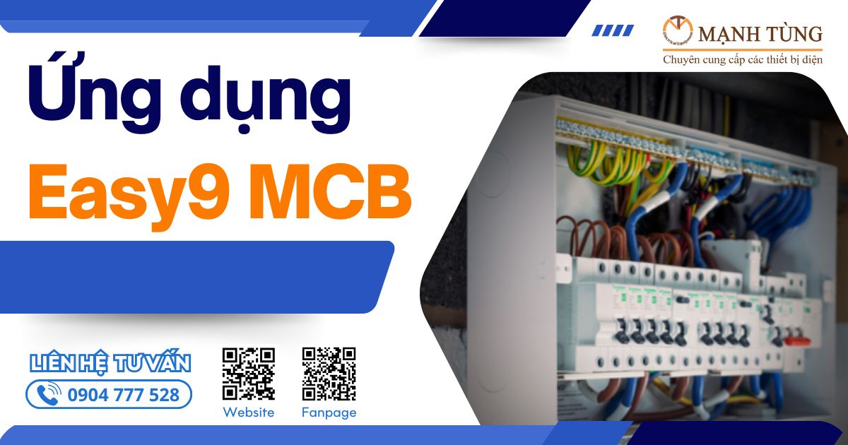 Ứng dụng Easy9 MCB