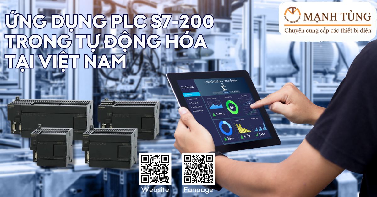 Ứng dụng PLC S7-200 trong tự động hóa tại Việt Nam