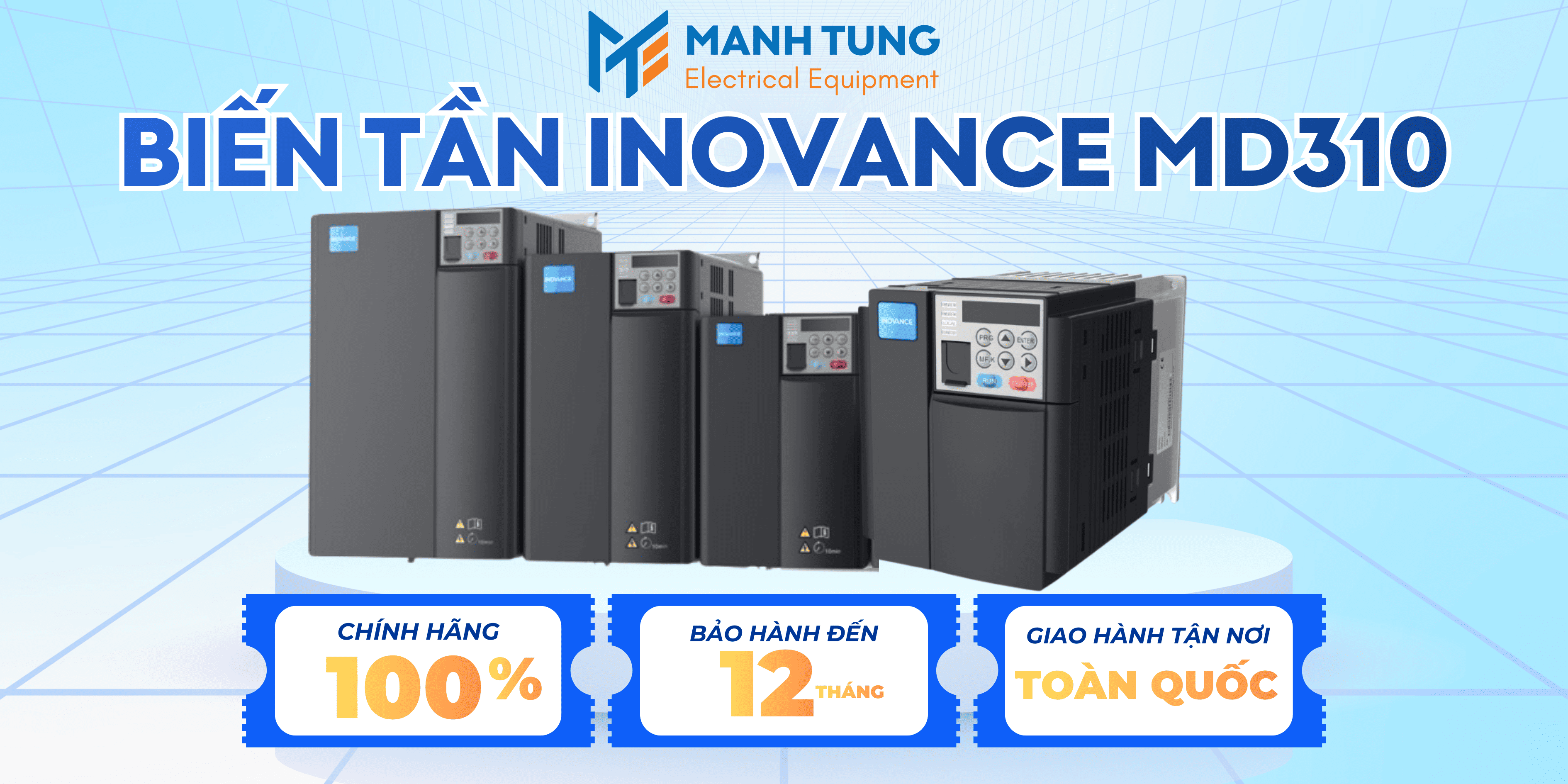 Tổng quan vài nét về biến tần Inovance MD310