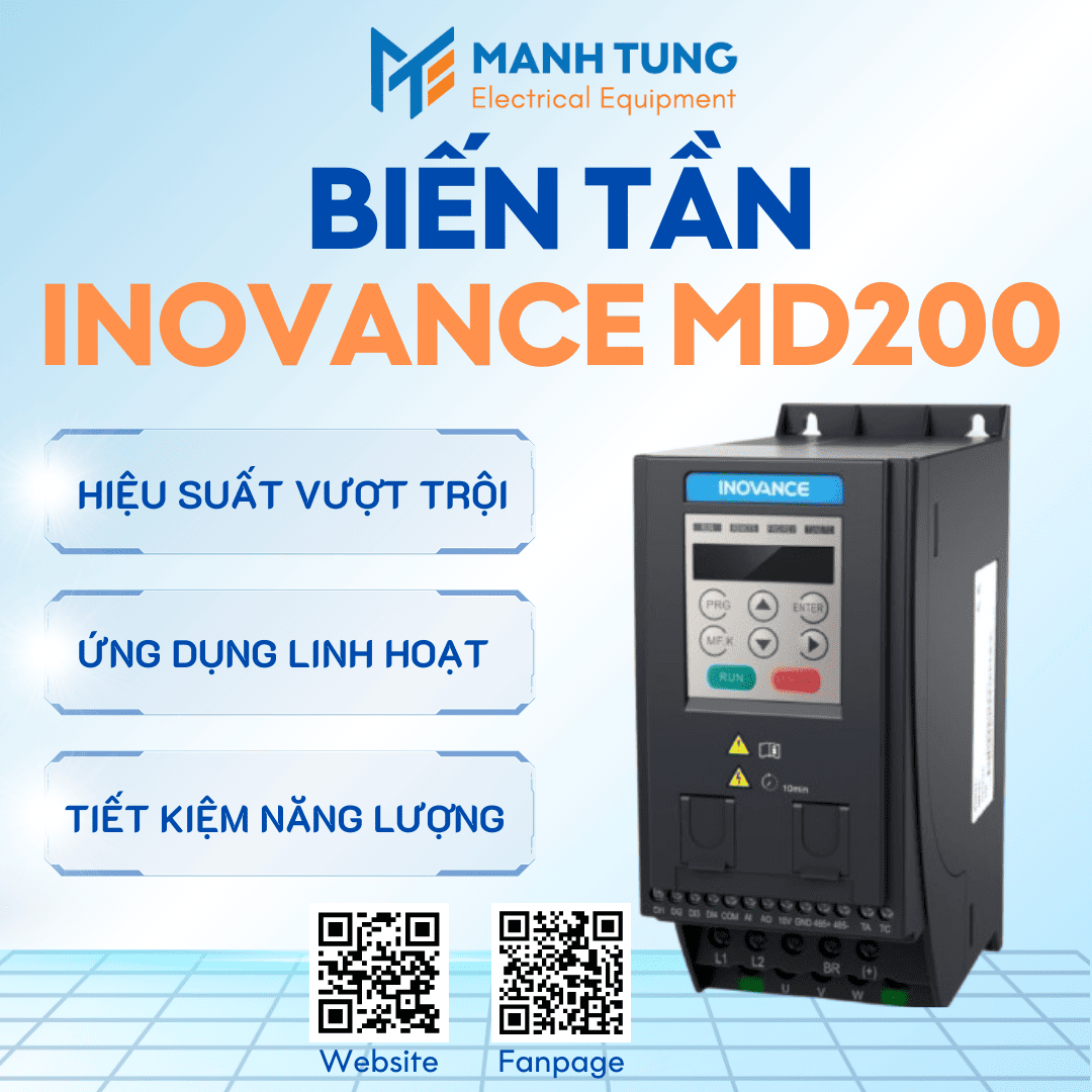 Giới thiệu về biến tần Inovance MD200