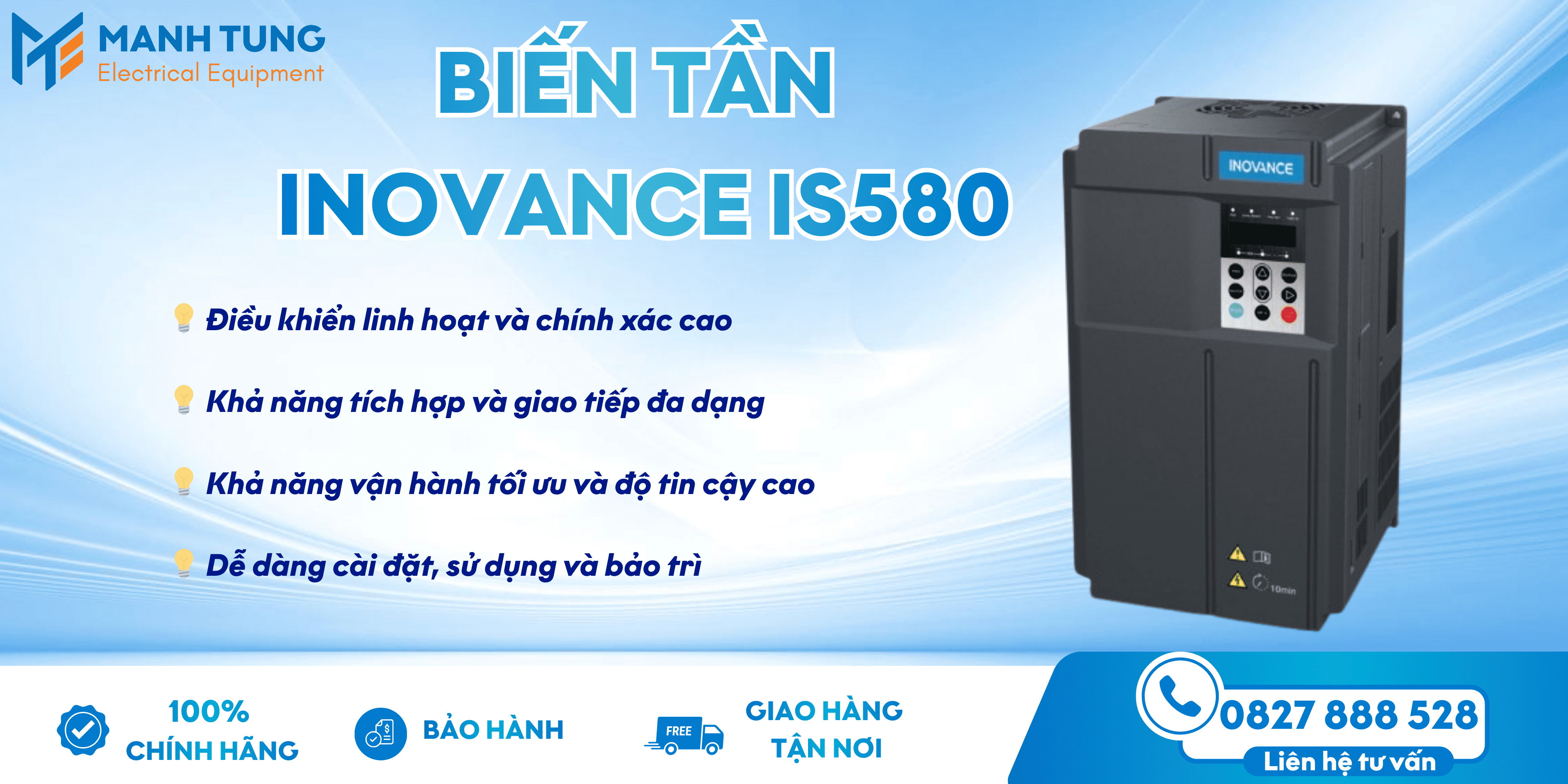 Tính năng nổi bật của biến tần IS580