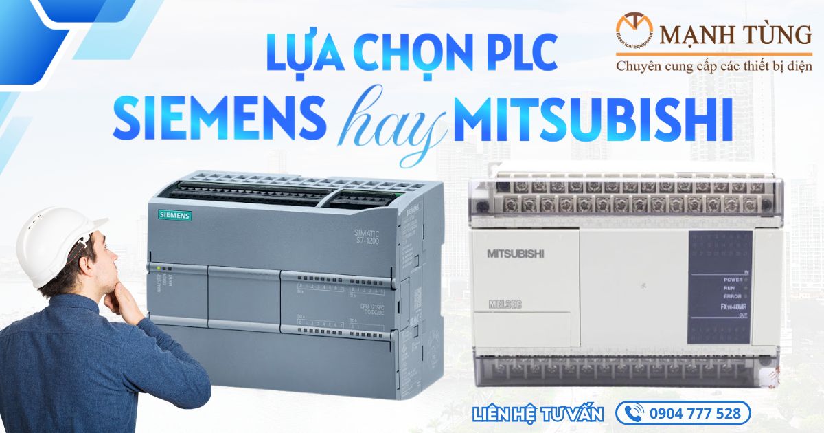 So sánh PLC Siemens và Mitsubishi Đâu là lựa chọn tốt hơn