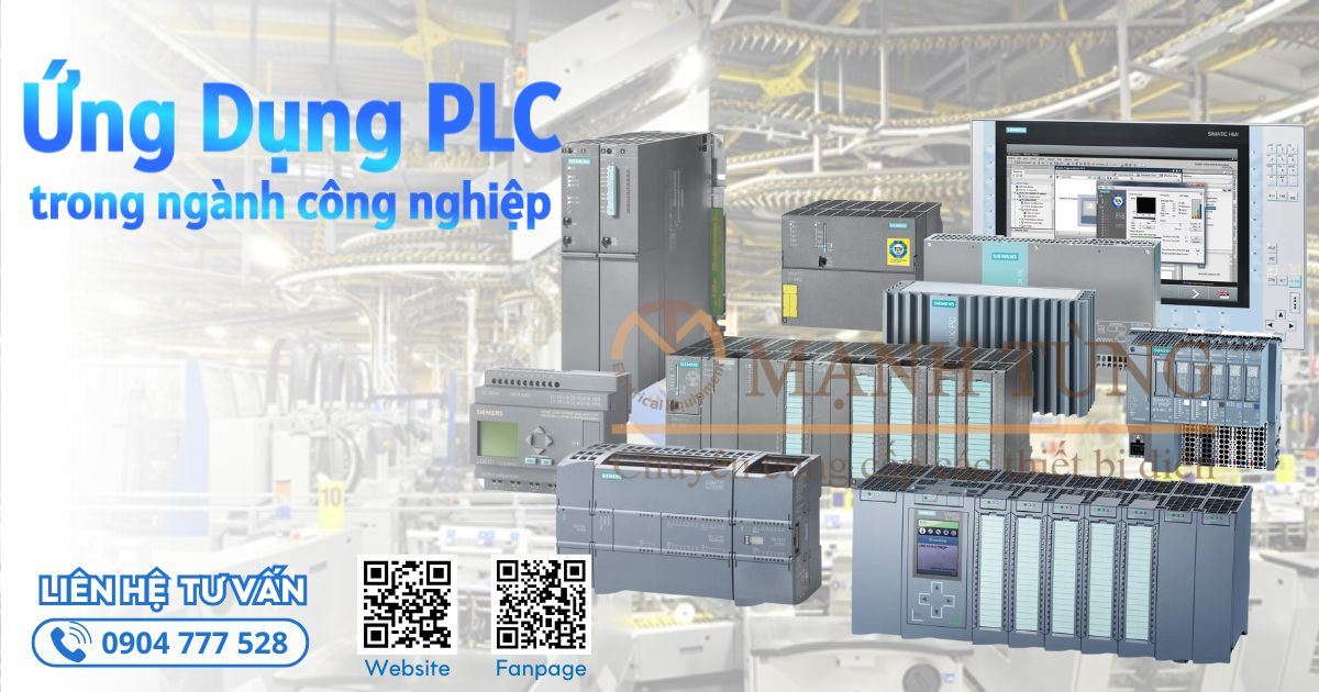Ứng dụng PLC trong các ngành công nghiệp tại Việt Nam