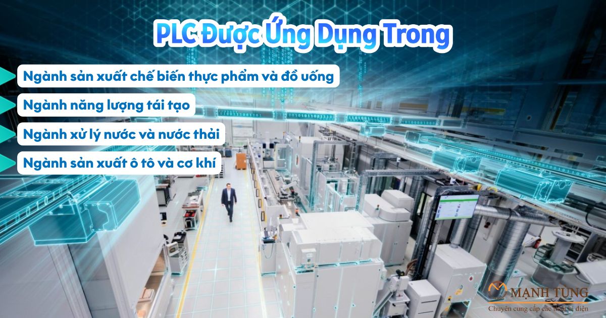 Ứng dụng PLC trong các ngành công nghiệp