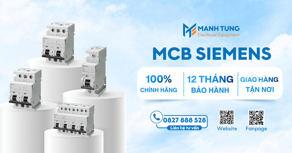 Mạnh Tùng nhà cung cấp MCB Siemens uy tín chính hãng