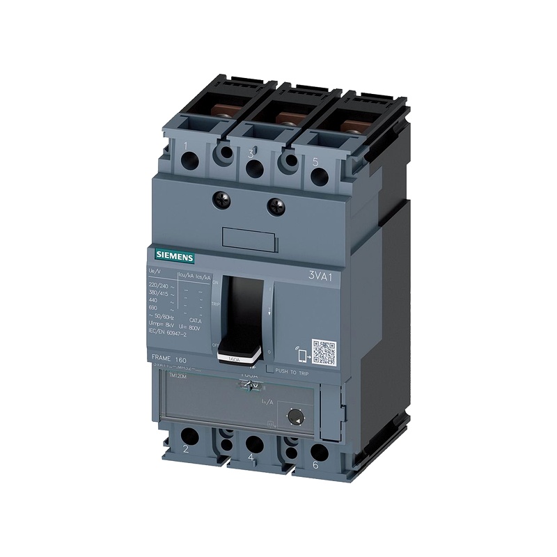 MCCB chỉnh dòng Siemens 3VA1163-5MH32-0AA0